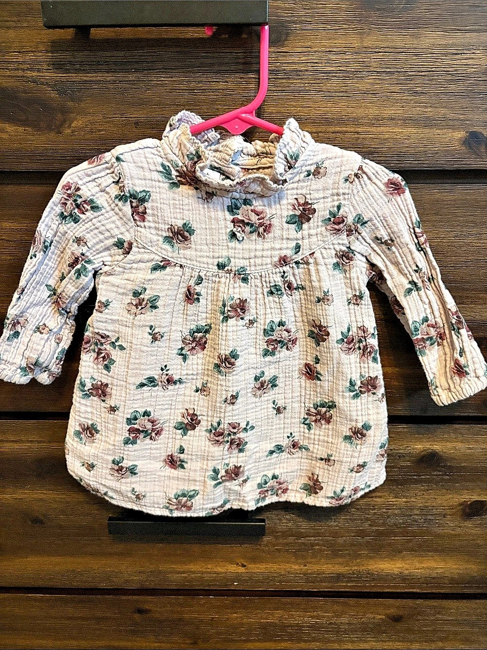 Floral Cotton Blouse